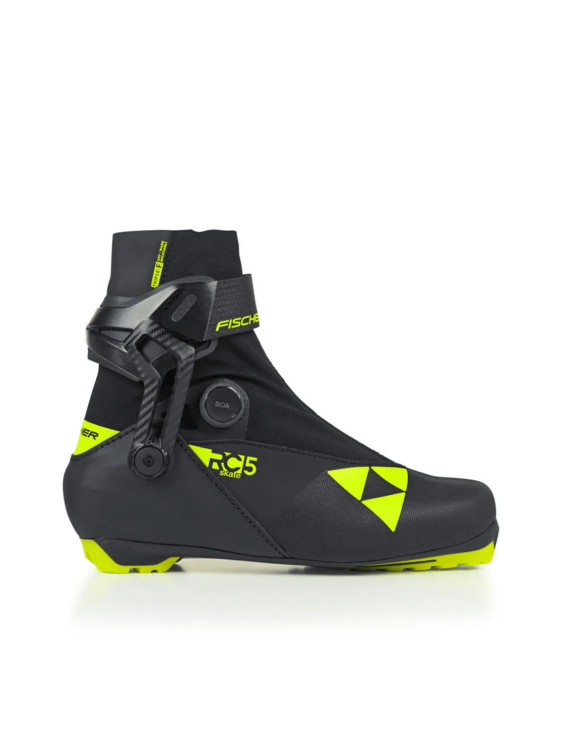 Fischer RC5 SKATE BOA® Unisex Skatingschuhe Langlaufschuhe schwarz