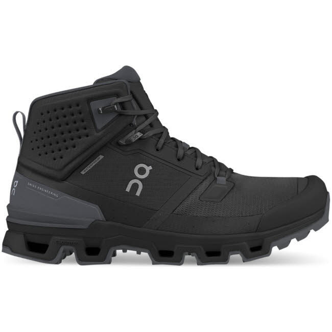 ON Trekkingschuhe High Cloudrock 2 Waterproof Damen schwarz