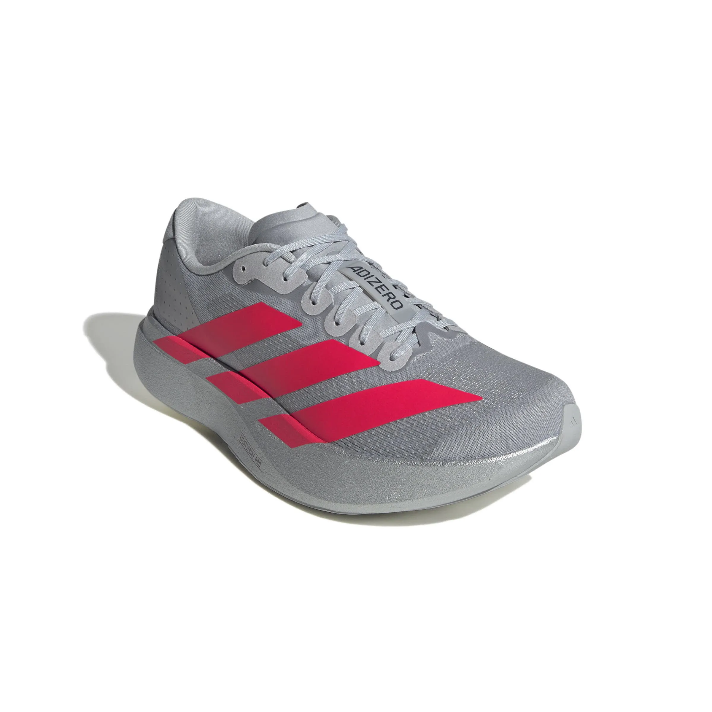 adidas ADIZERO EVO SL Herren Laufschuhe Joggingschuhe silber/rot