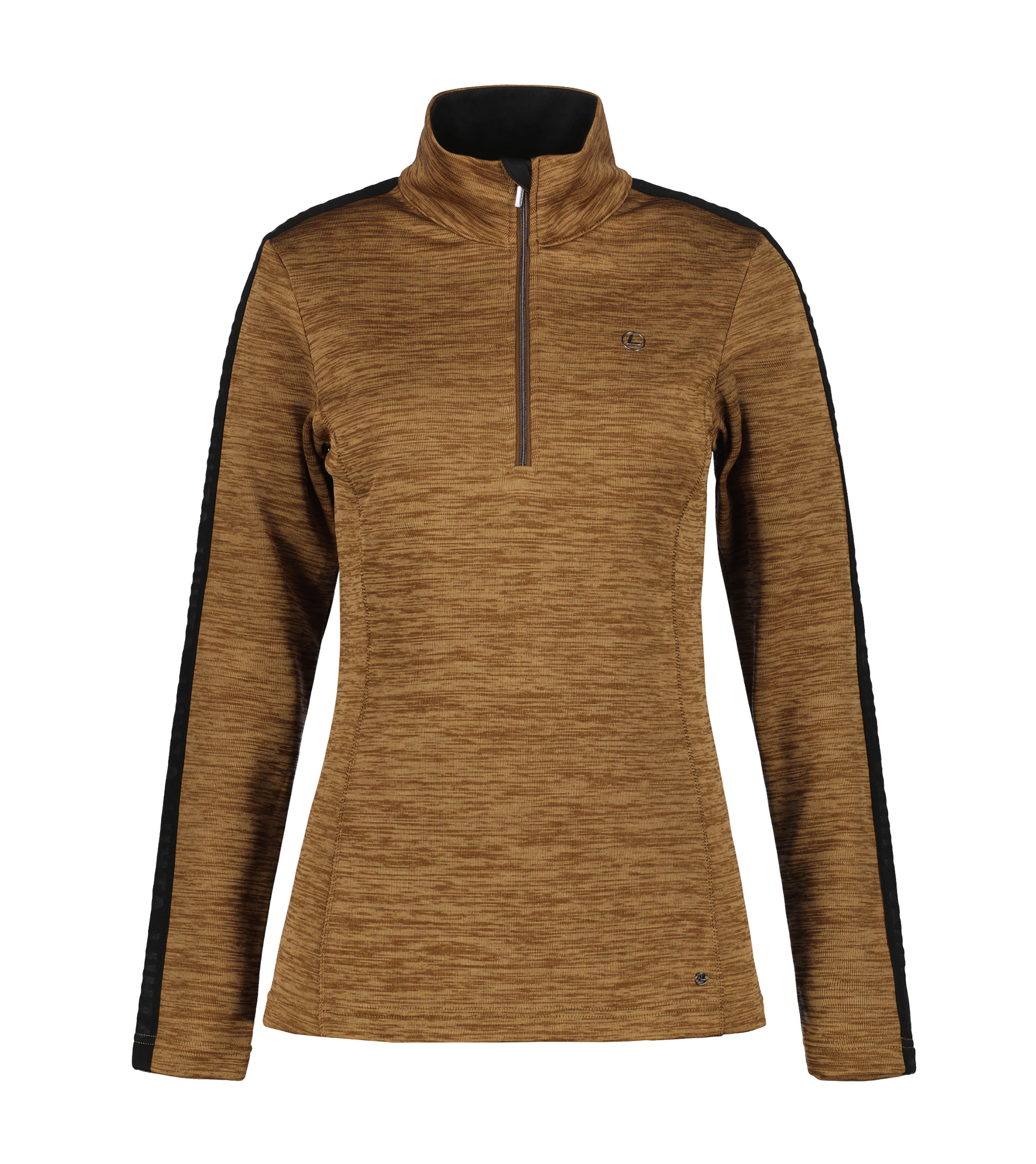 Luhta Damen HETTA Skirolli Fleecepullover braun