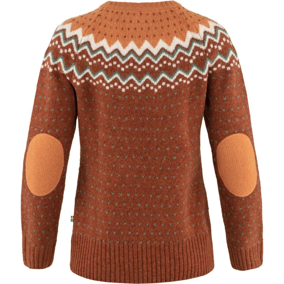 Fjällräven Övik Knit Sweater W Pullover Wollpullover Winterpullover Damen braun NEU