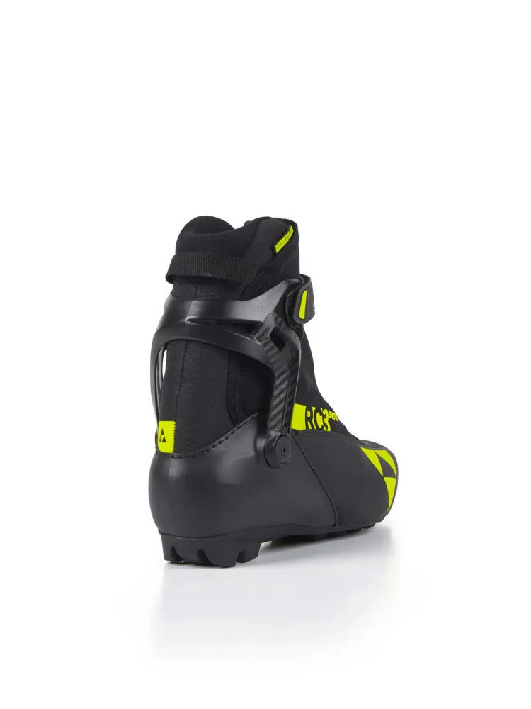 Fischer RC3 SKATE Unisex Langlaufschuhe Skating schwarz/gelb
