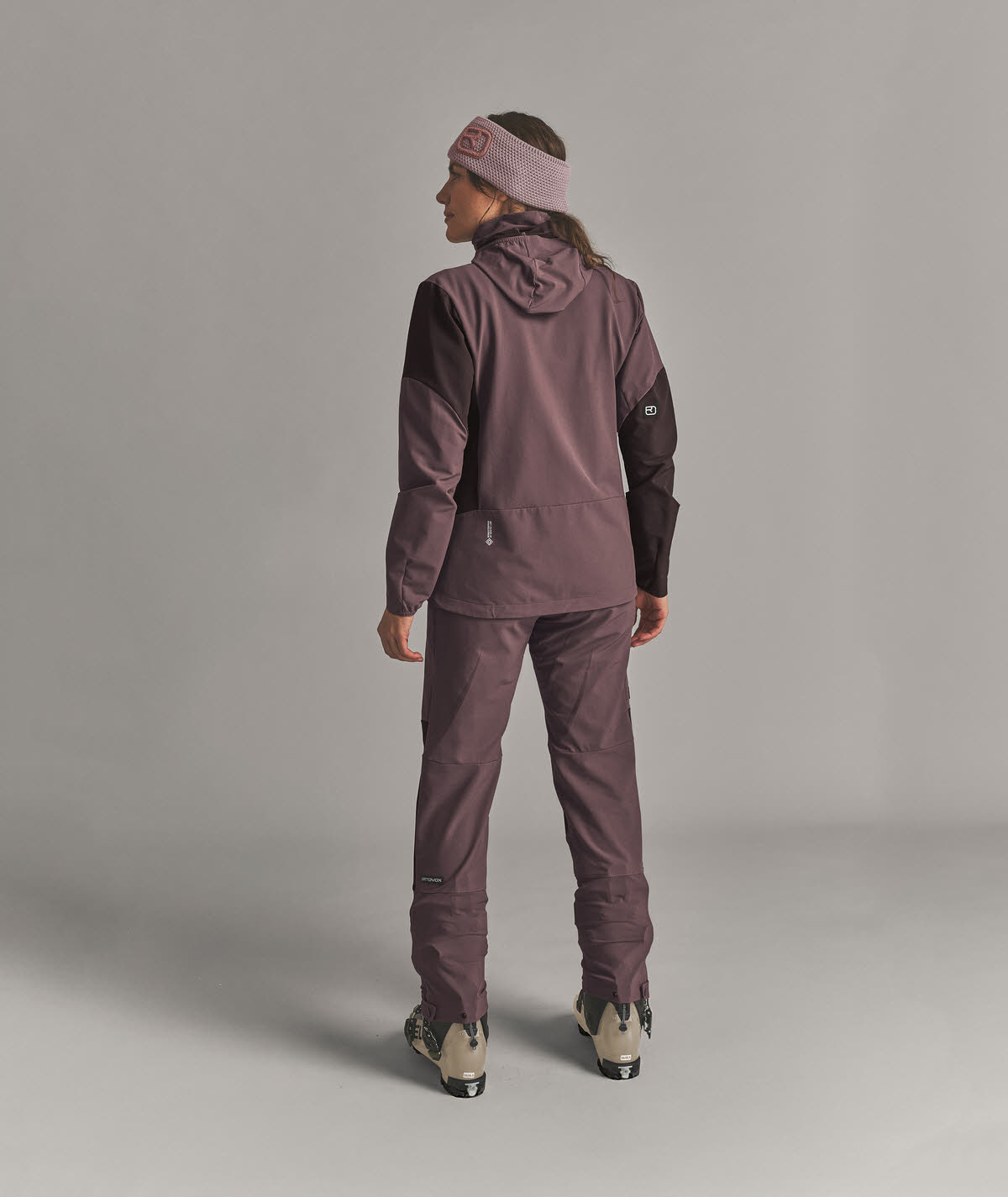 Ortovox DA ORTLER SOFTSHELL PLUS JACKET Damen chestnut Softshelljacke wasserfest