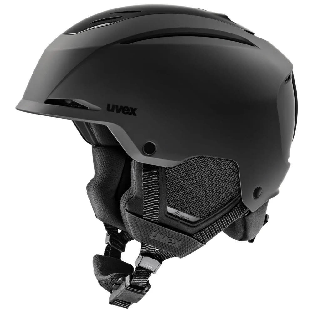 Uvex resolution Unisex Skihelm Snowboardhelm schwarz matt