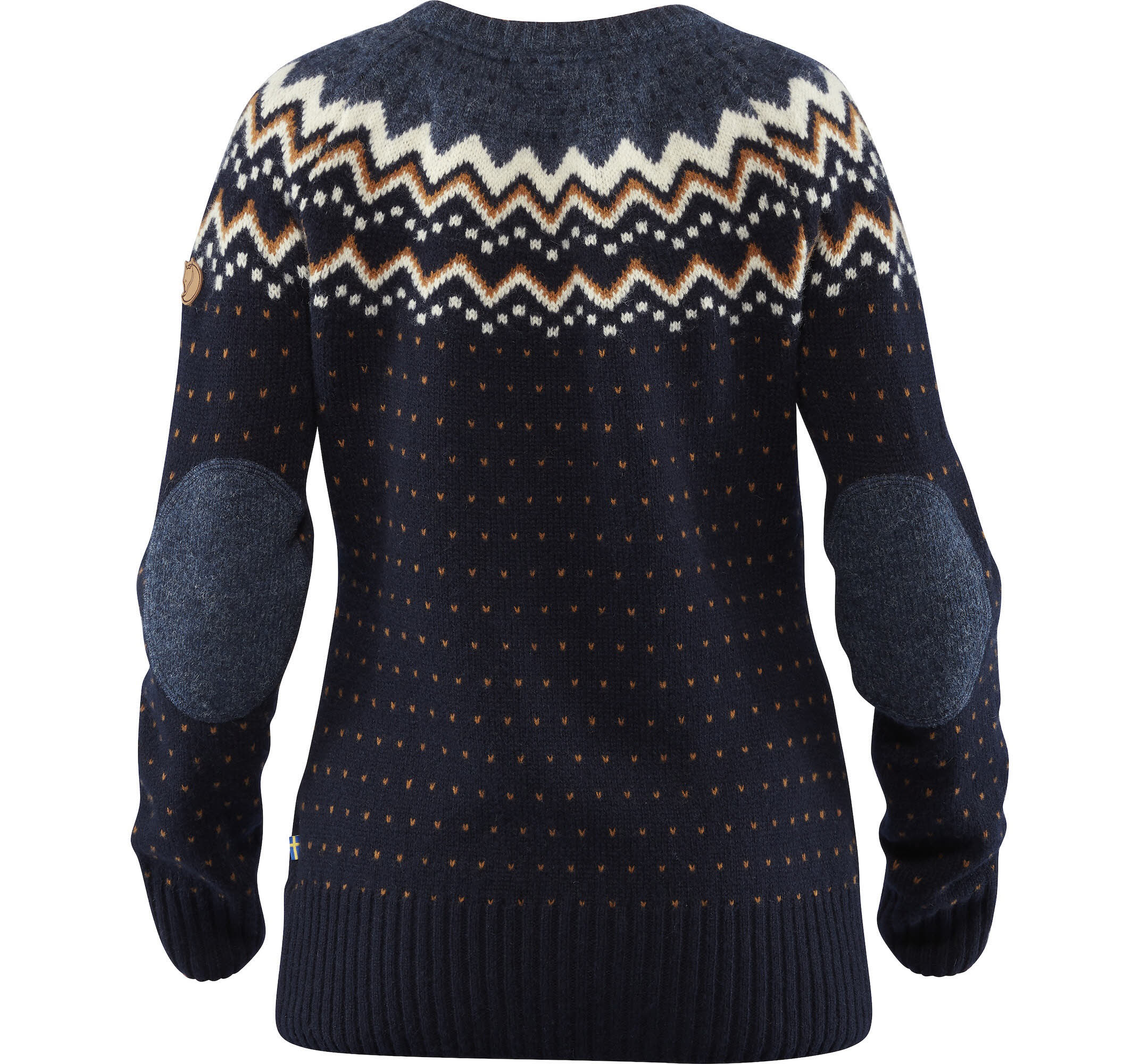 Fjällräven Övik Knit Sweater W Damen Strickpullover Midlayer dark navy NEU