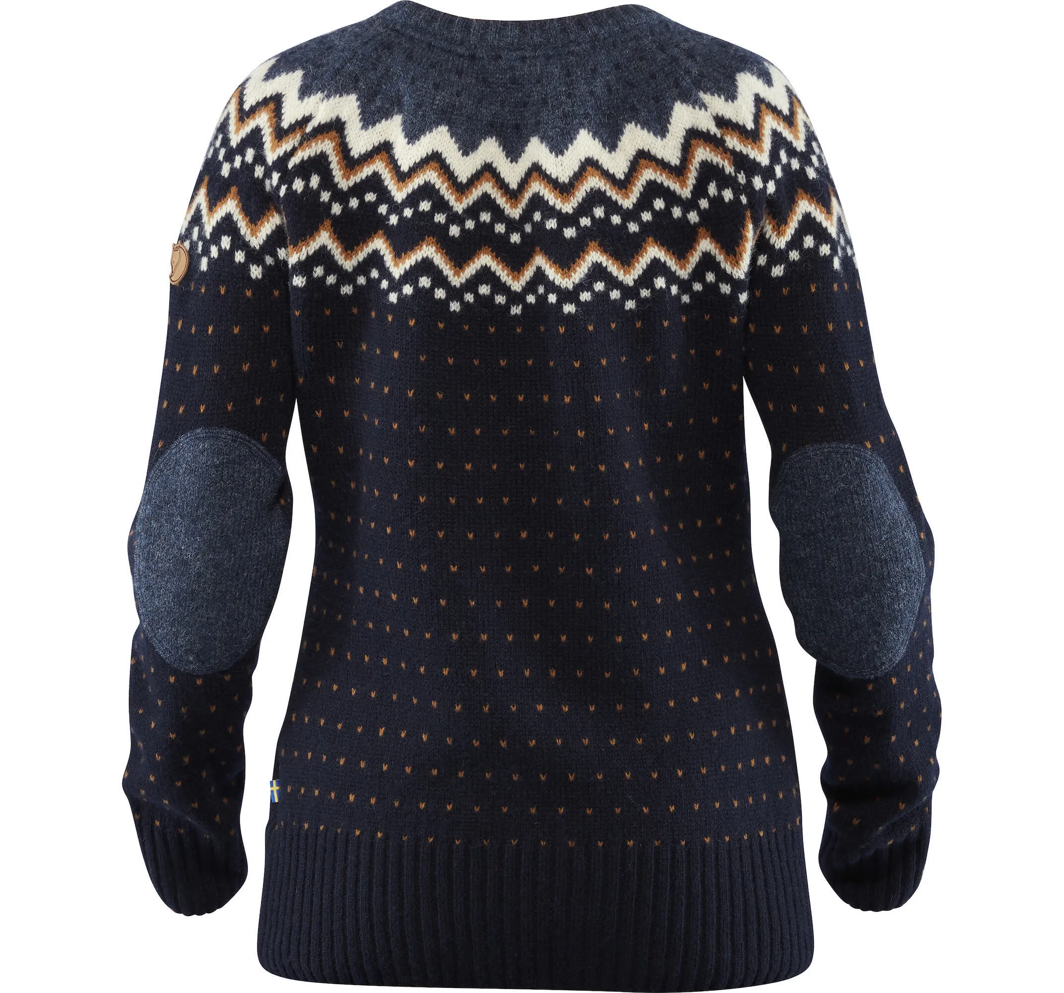 Fjällräven Övik Knit Sweater W Damen Strickpullover Midlayer dark navy NEU