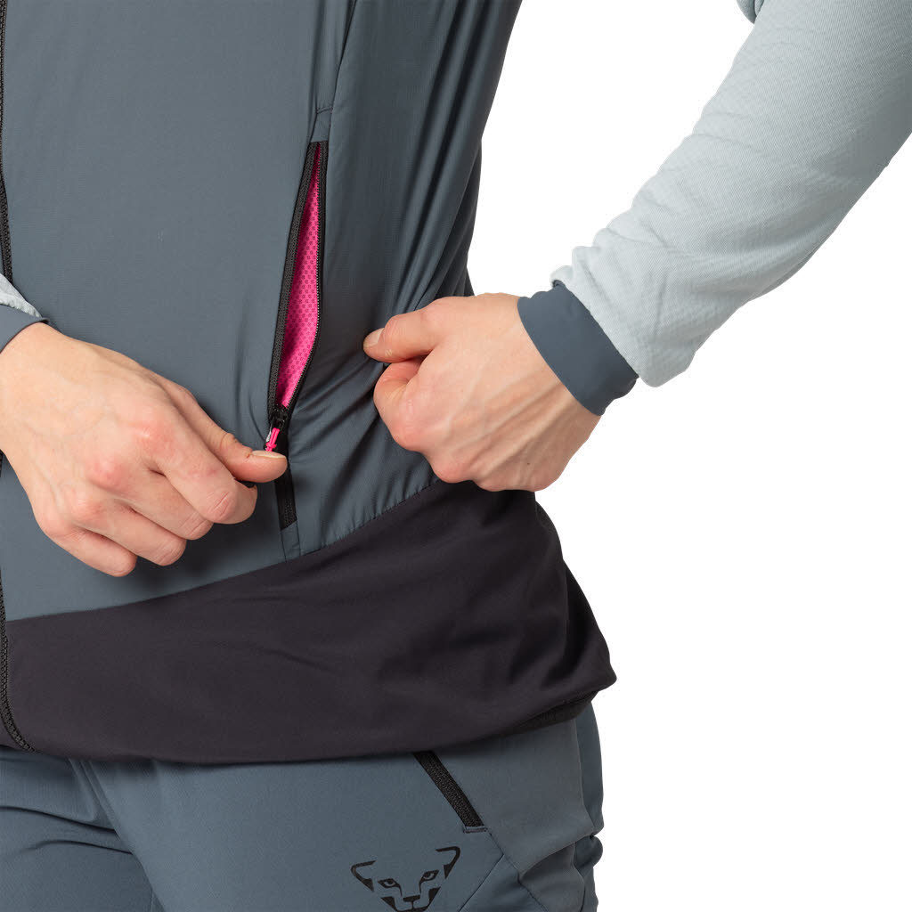 Dynafit Mezzalama Polartec Alpha Damen Outdoorweste Isolationsweste blau