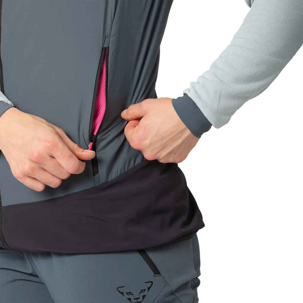 Dynafit Mezzalama Polartec Alpha Damen Outdoorweste Isolationsweste blau