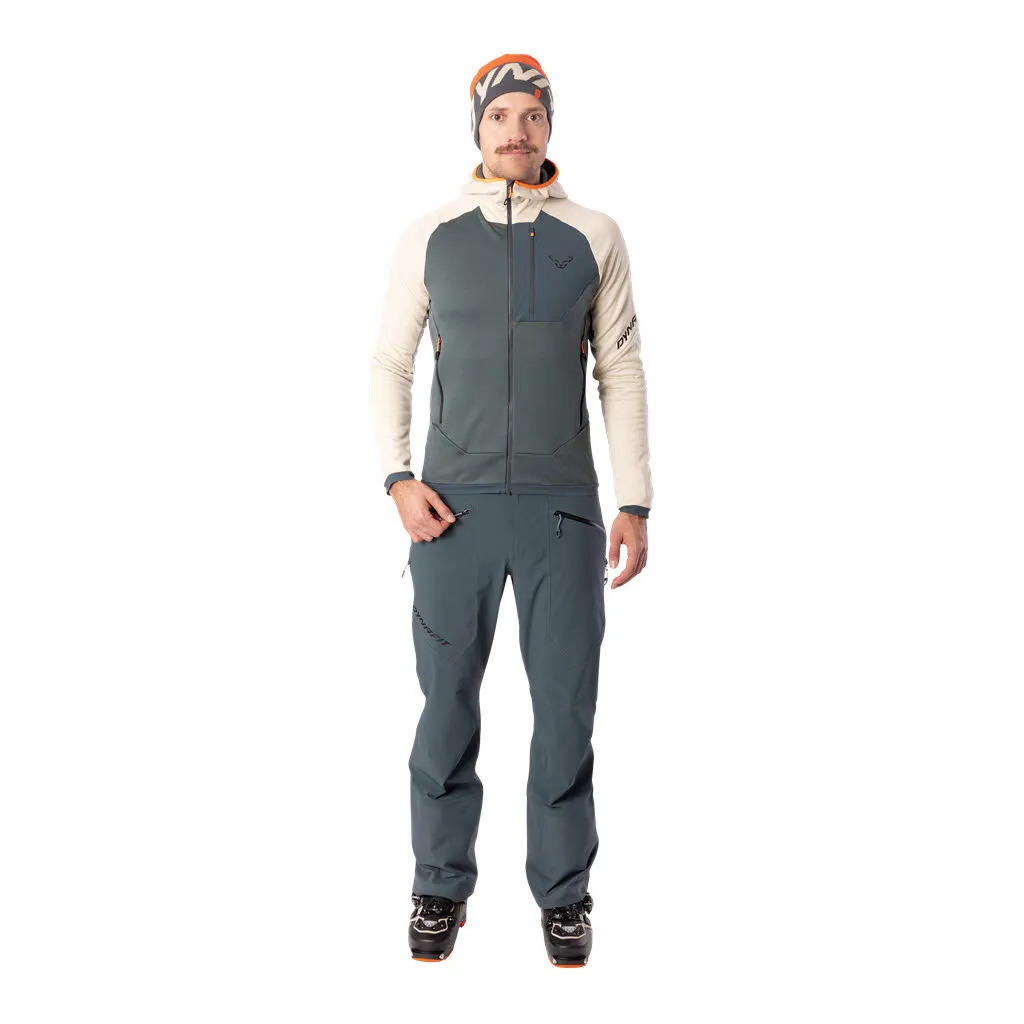 Dynafit RADICAL WOOL HOODED JKT Herren Fleecejacke Isolationsjacke blau