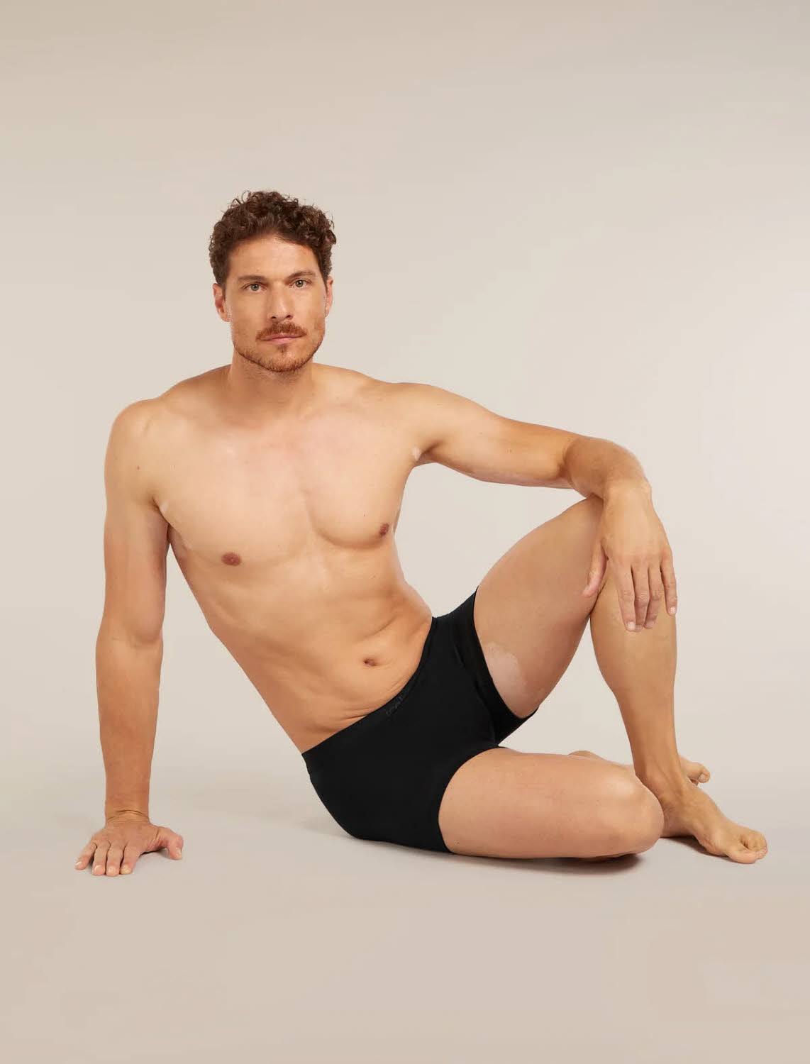 Icebreaker M 125 CL Anatom Boxers Herren Unterhose Boxershorts schwarz