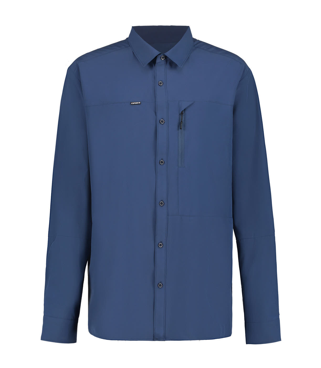 Icepeak Brohman Herren Funktionshemd Wanderhemd blau