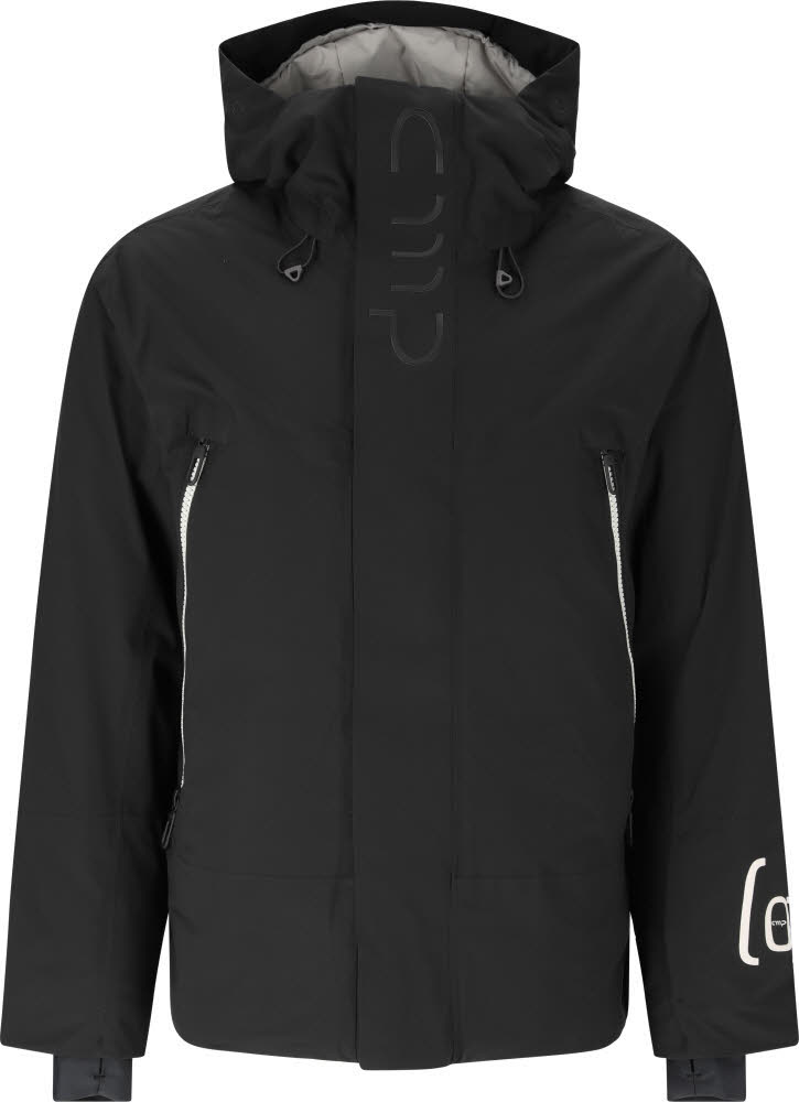 CMP MAN JACKET FIX HOOD Herren Skijacke Schneejacke nero