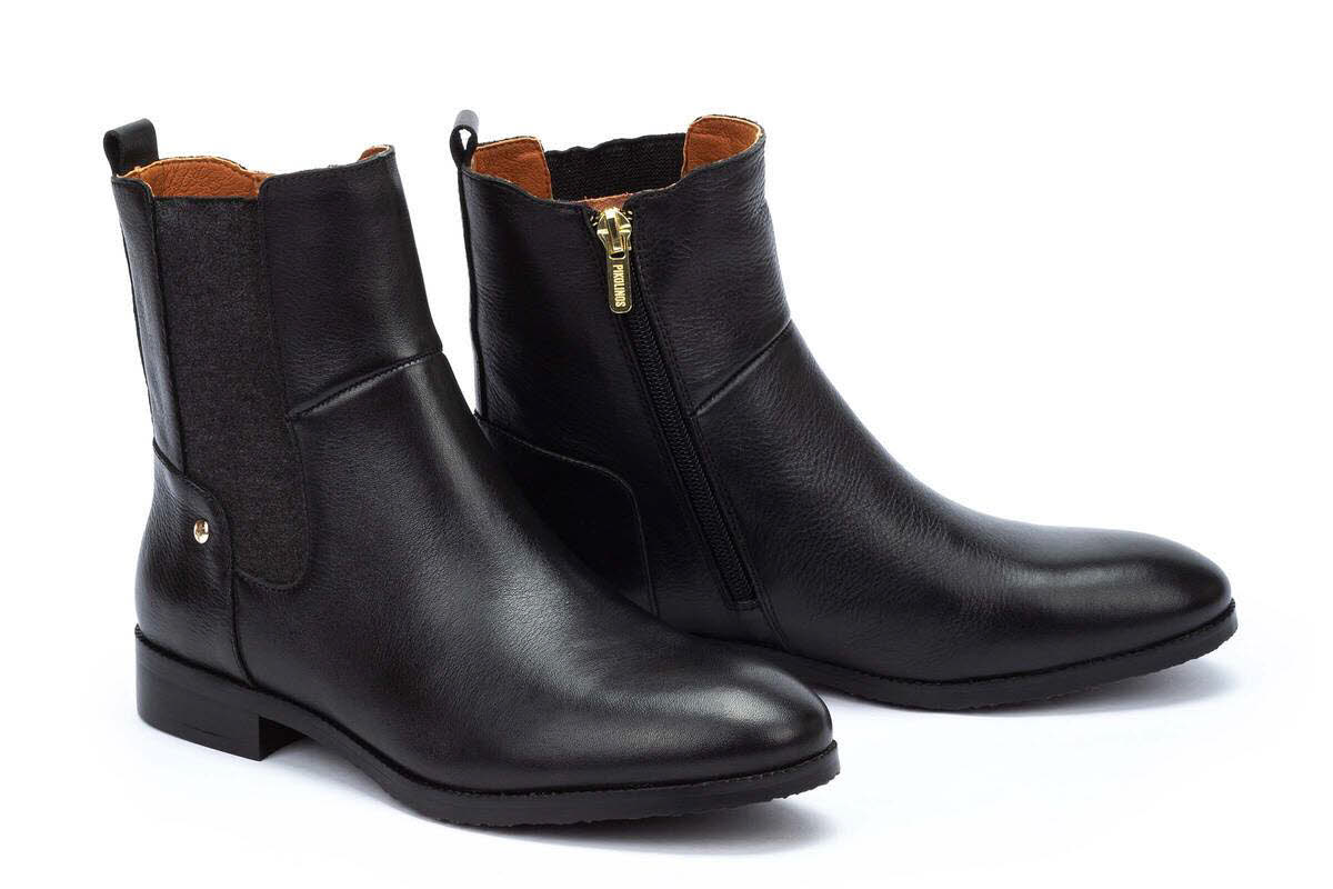 Pikolinos Royal Damen Stiefelette Chelsea Modestiefel schwarz NEU