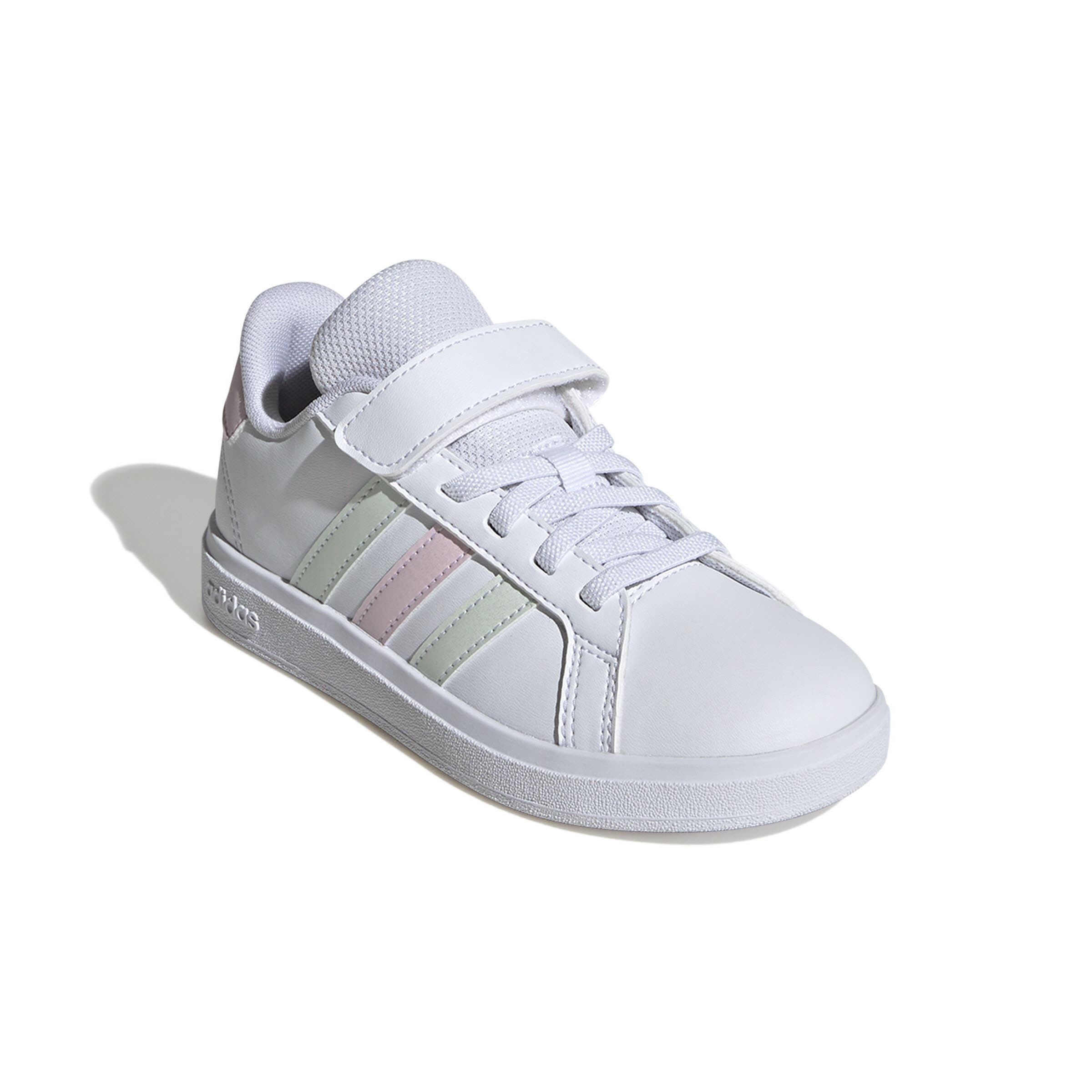 adidas Grand Court 2.0 Kids Schuh Mädchen Sneaker weiß/pink