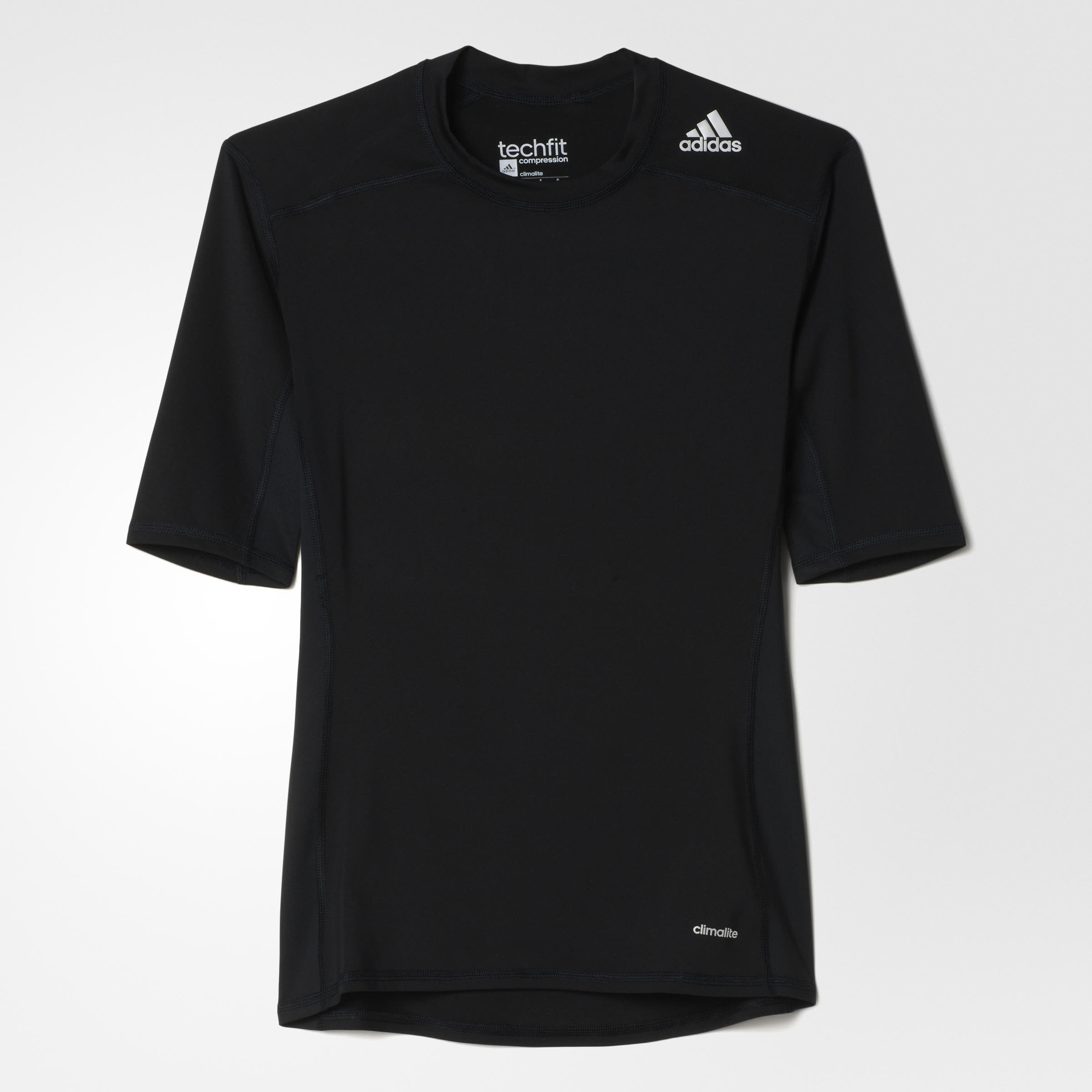 adidas Techfit Base T-Shirt Trainingsshirt Funktionsunterhemd Herren schwarz NEU