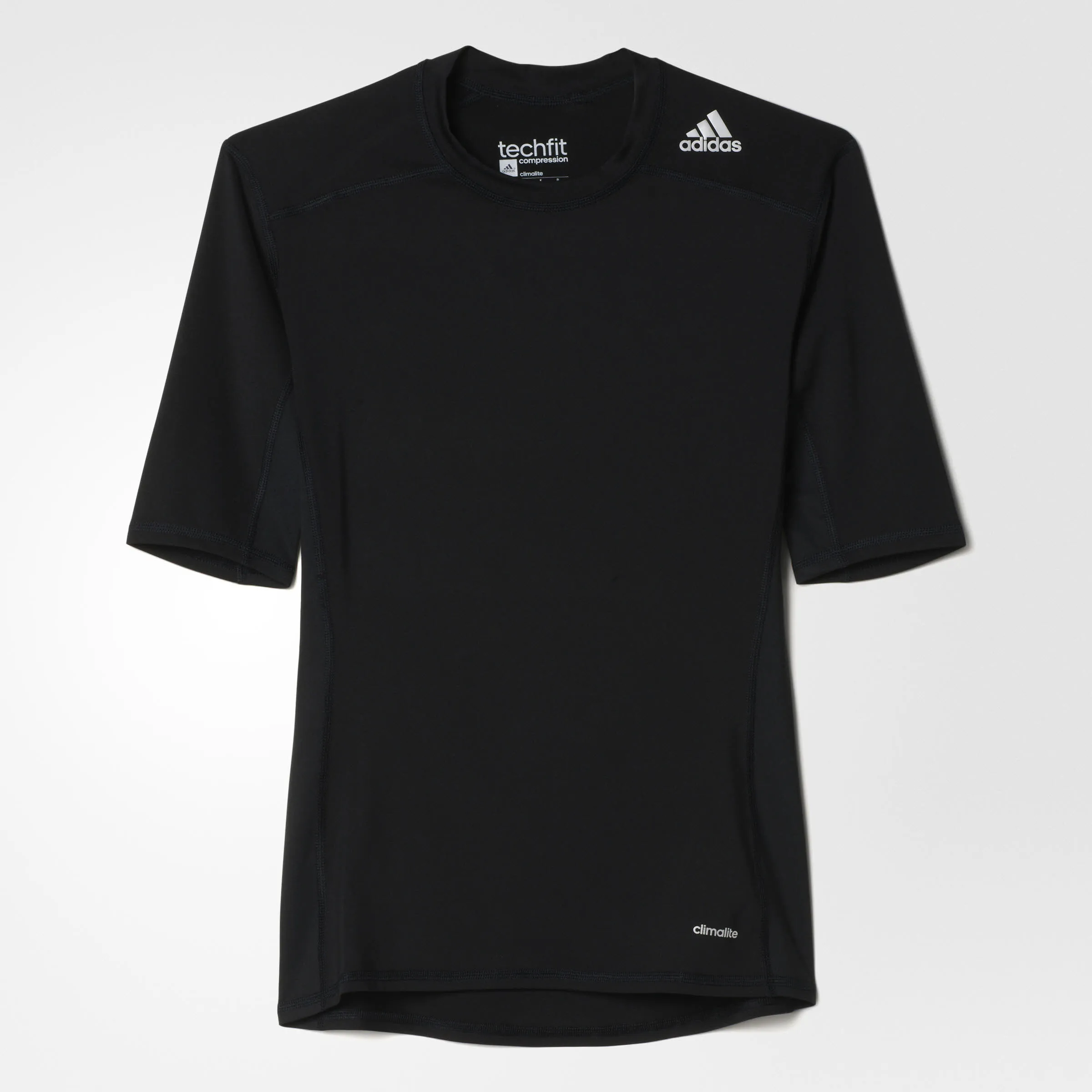 adidas Techfit Base T-Shirt Trainingsshirt Funktionsunterhemd Herren schwarz NEU