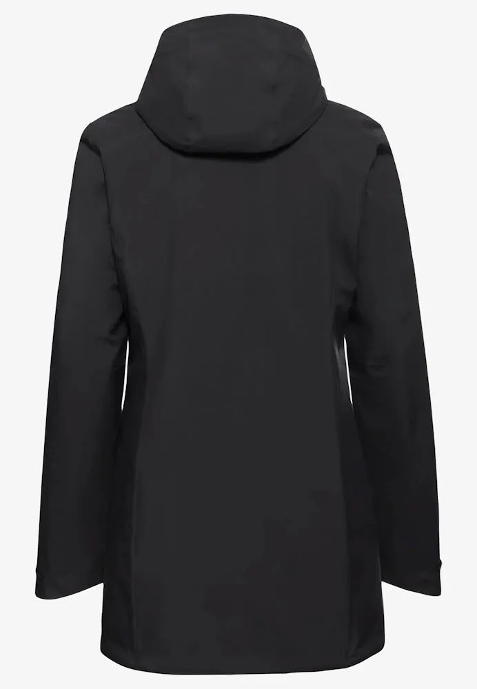 Jack Wolfskin Heidelstein Ins Damen Winterjacke wasserdicht schwarz