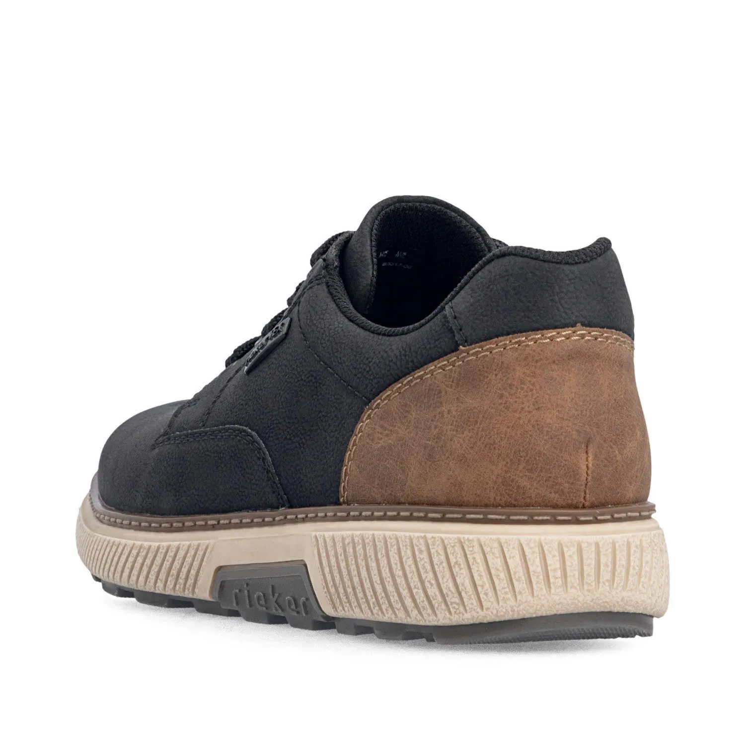Rieker HWK Herren Halbschuhe Sneaker Modeschuhe schwarz/zimt