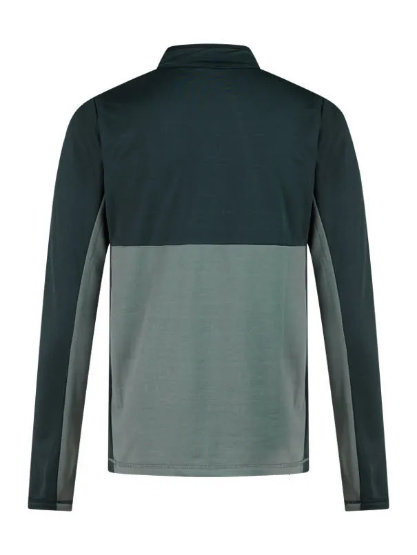 PROTEST HE PRTBonus 1/4 zip active top Heren Skirolli grün