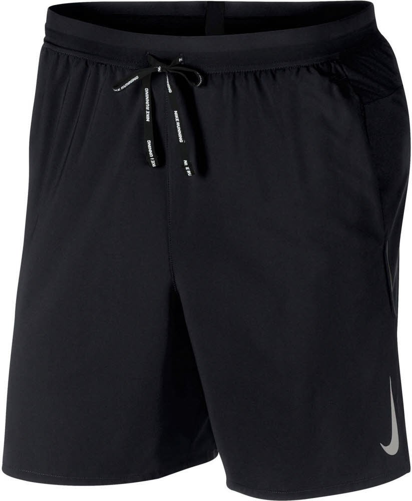 Nike FLX STRIDE SHORT 7IN BF Herren Laufhose Laufshorts schwarz