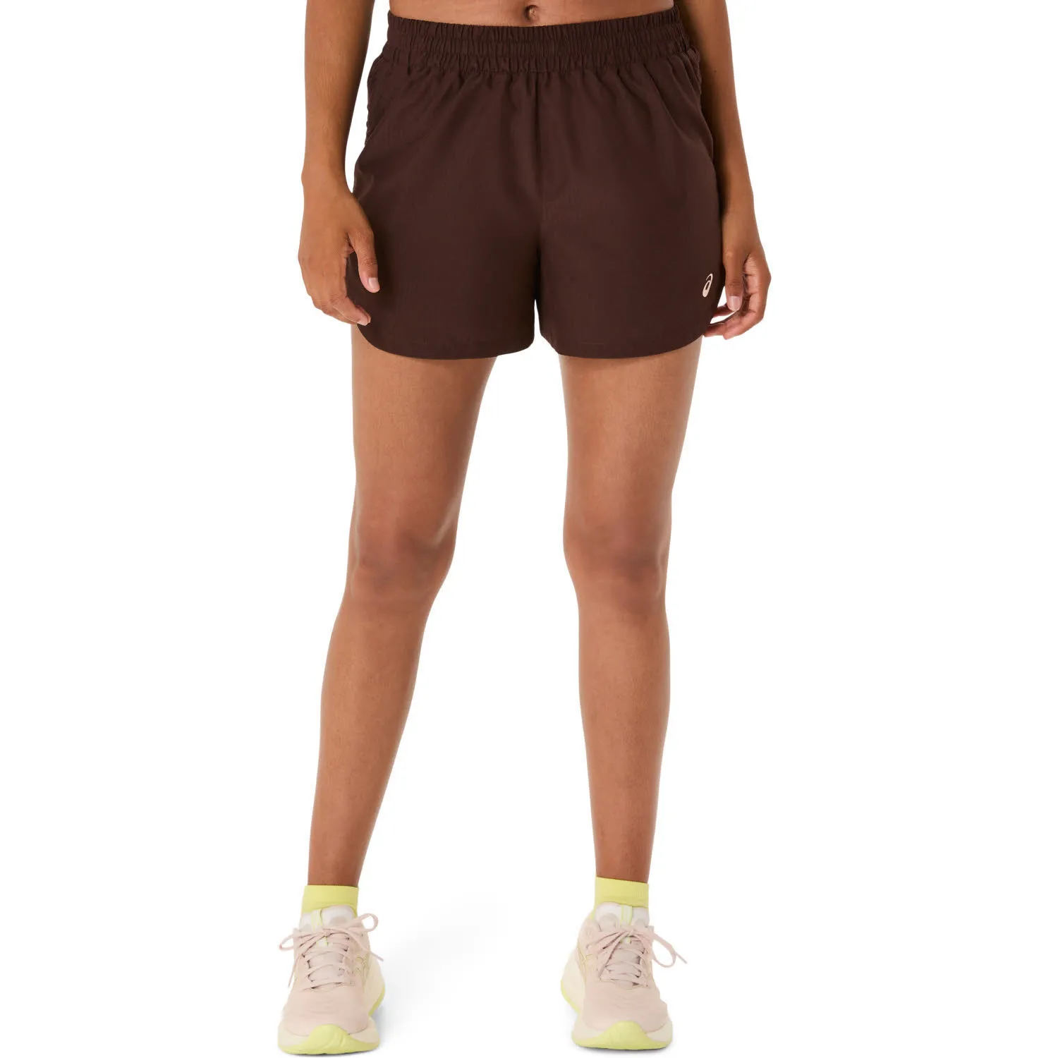 ASICS NAGINO RUN ADJUSTABLE 4IN SHORT Laufshort Damen dunkelbraun
