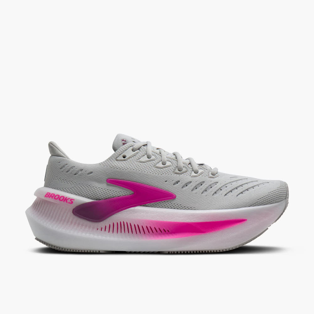 Brooks Glycerin Max 2 Damen Joggingschuhe Laufschuhe grau/pink