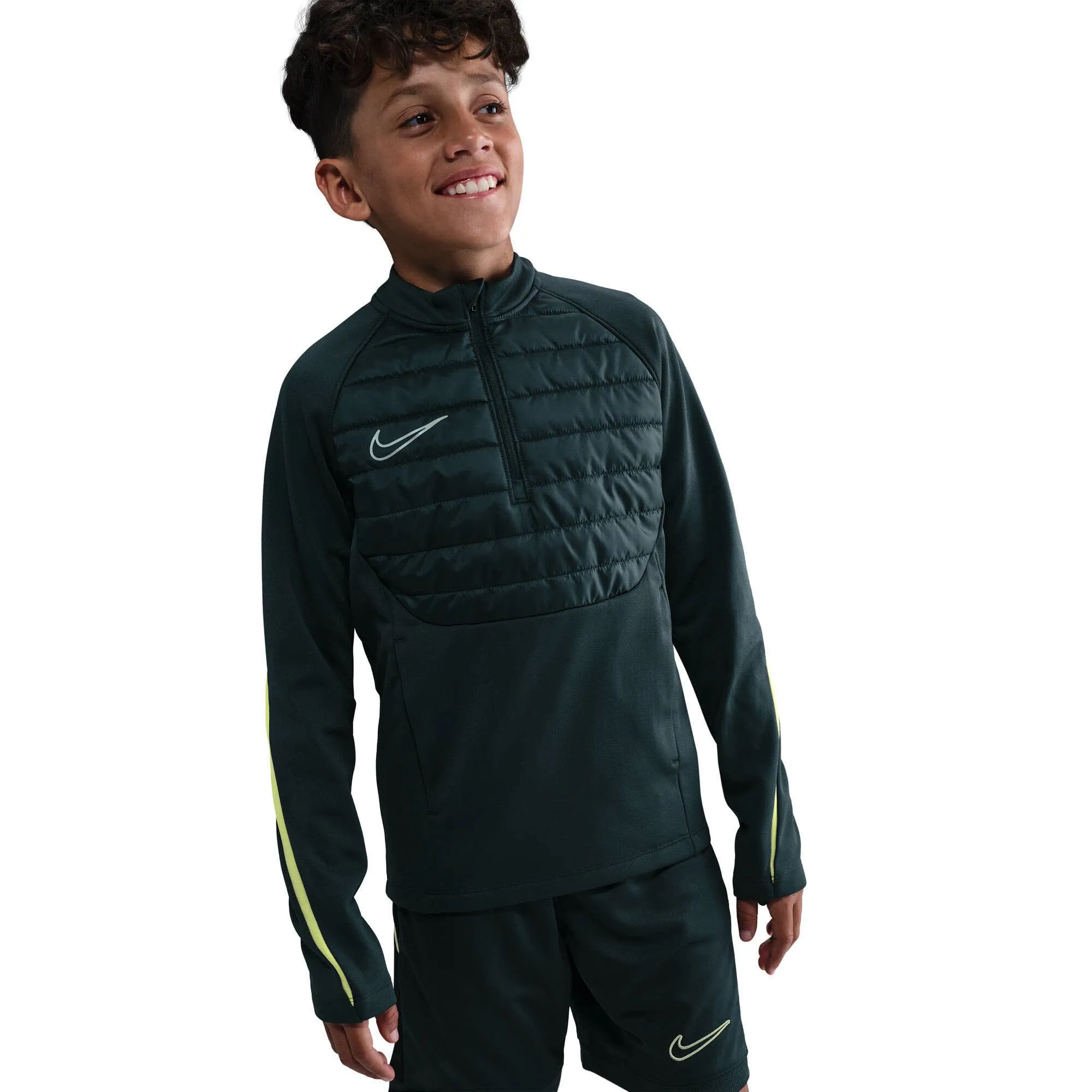 Nike Therma-FIT Academy Trainingsoberteil Kinder schwarz