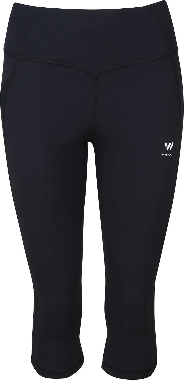 Witeblaze BETA Ladie´s knee tights Damen Sporttights Leggings schwarz NEU