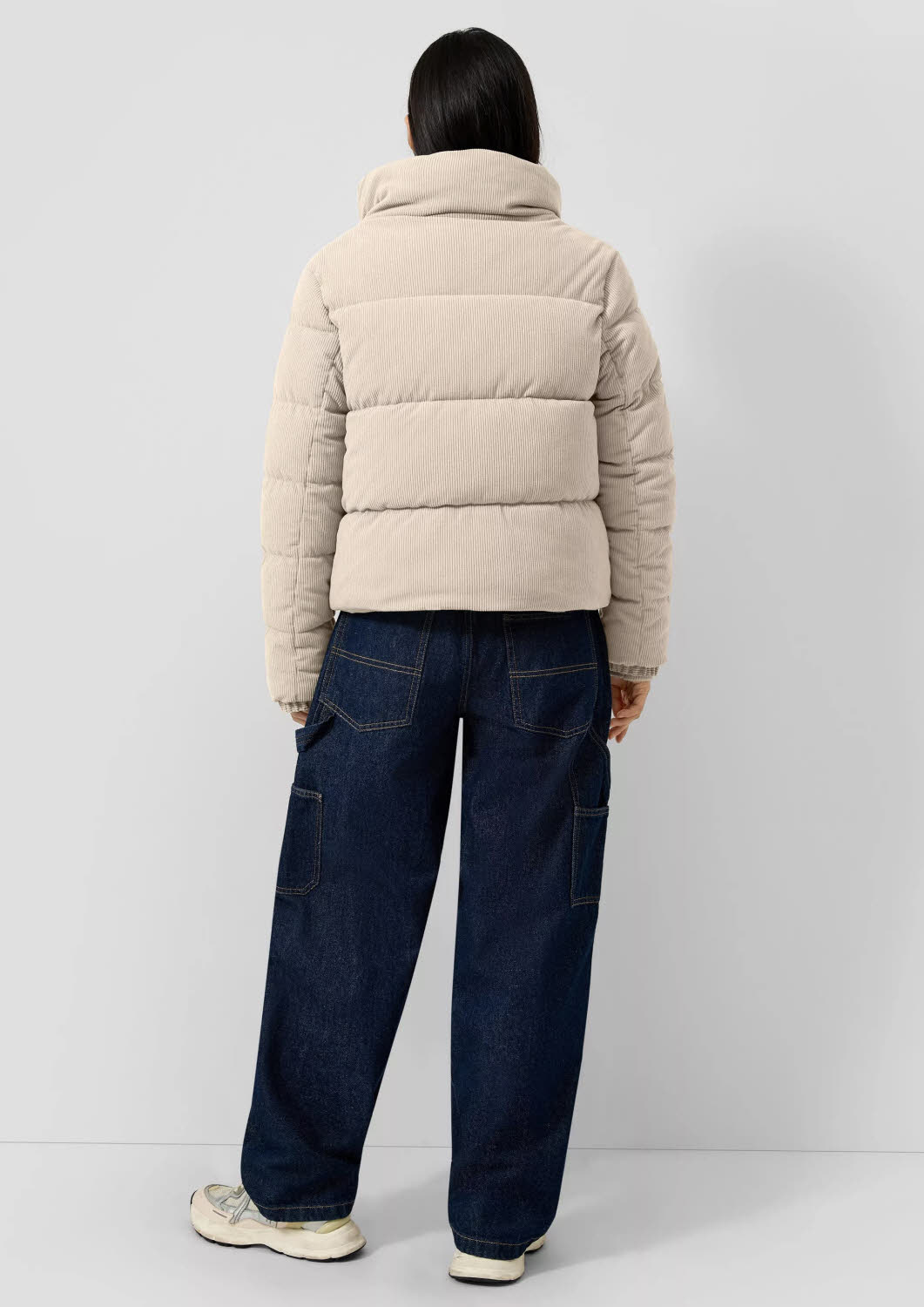 S.Oliver Damen Pufferjacke Steppjacke beige