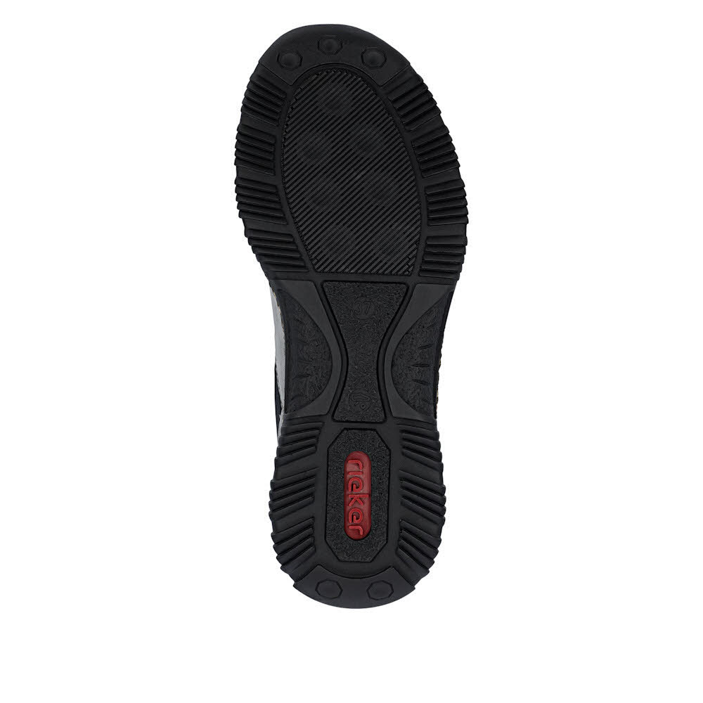 Rieker HWK Damen Stiefel Kurzstiefel grau/schwarz