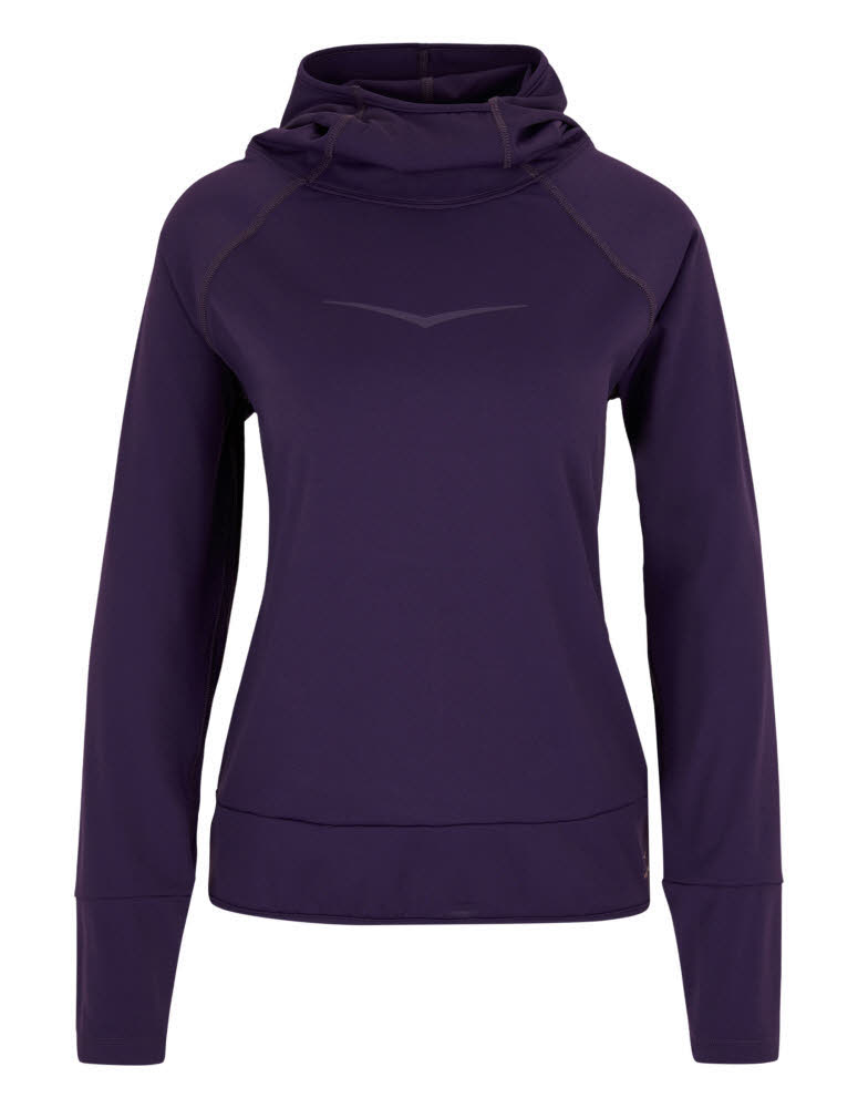 Venice Beach Minka Damen Hoodie Kapuzenpullover eggplant