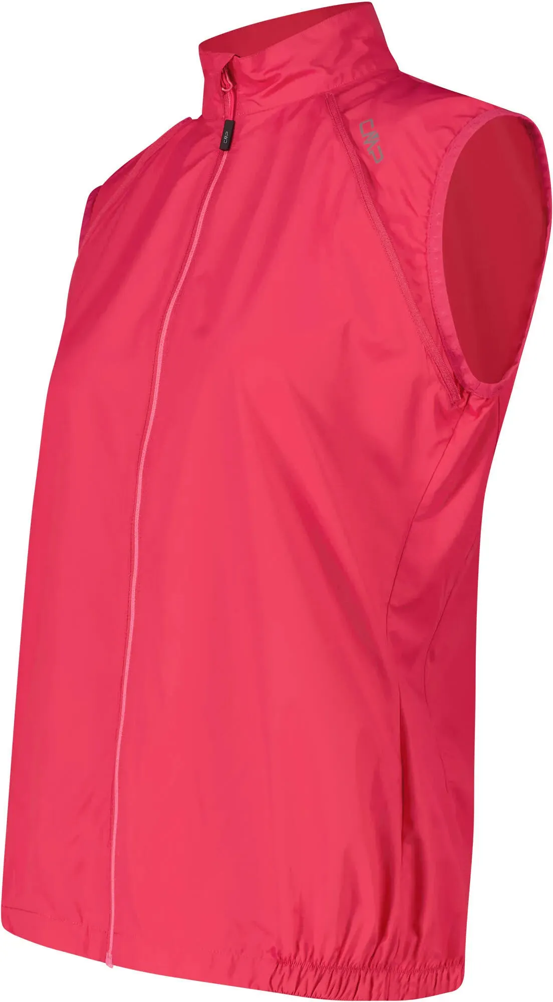CMP Windschutzjacke Damen mit abnehmbaren Ärmeln magenta