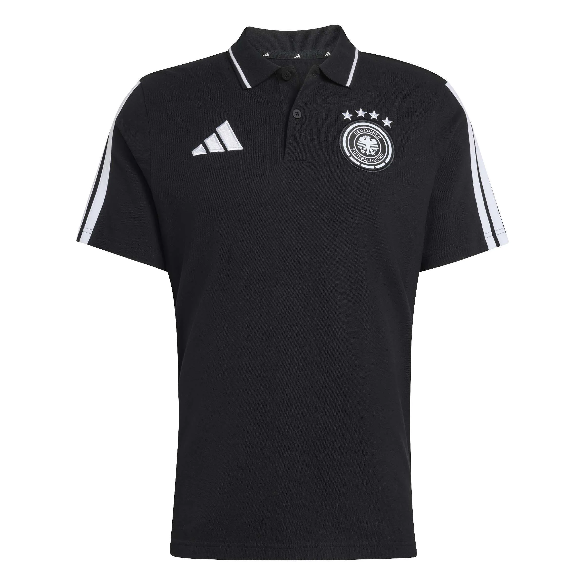 adidas DFB DNA Herren Poloshirt schwarz