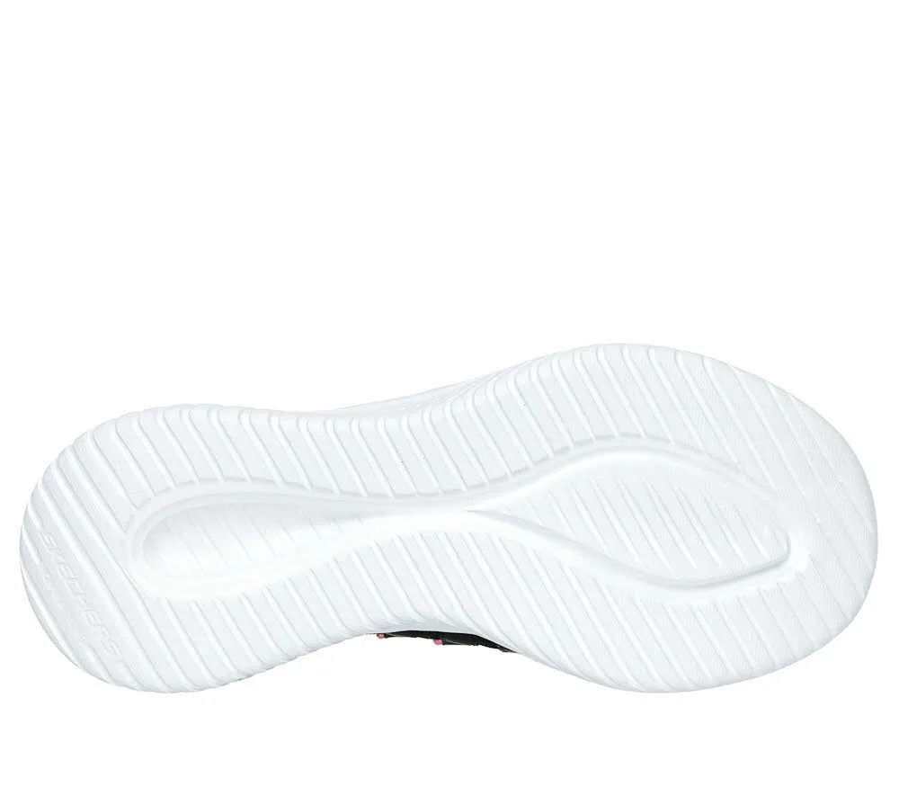 Skechers Slip-ins: Ultra Flex 3.0 - Bungee Fun Mädchen Sneaker Slipper schwarz