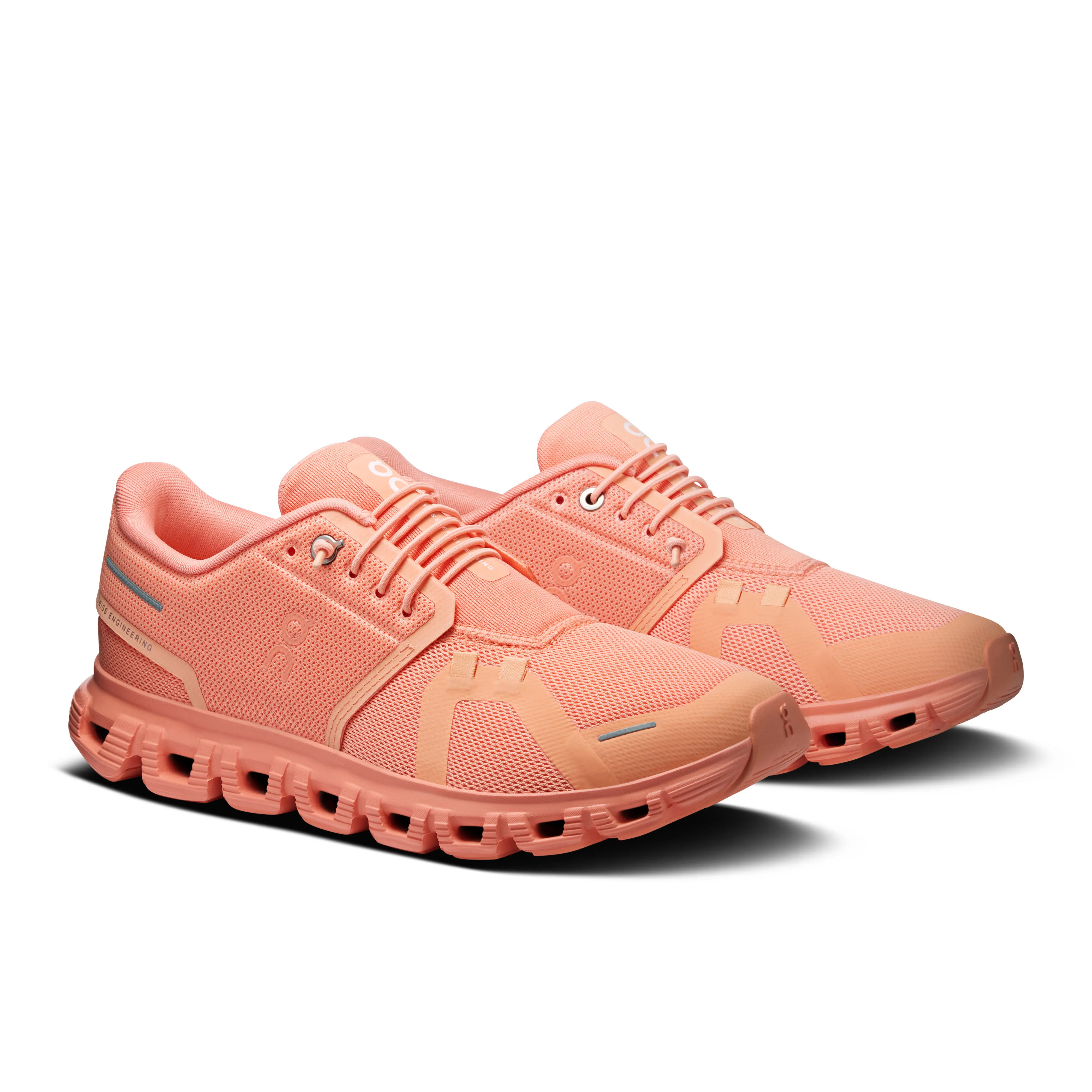 ON Cloud 6 Damen Sneaker Freizeitschuhe hellrot
