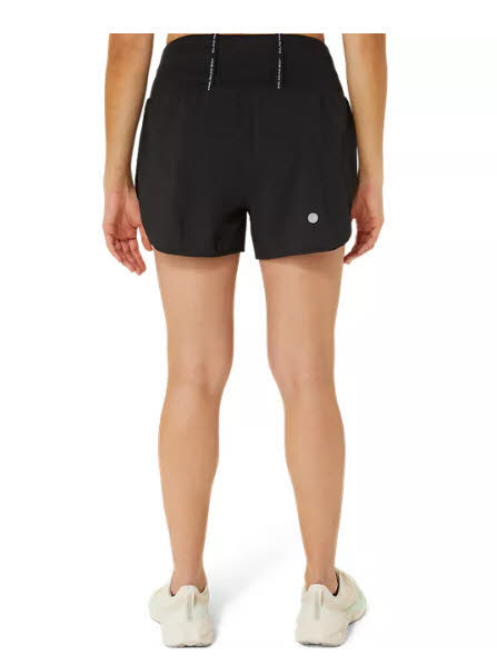 ASICS ROAD 3.5IN SHORT Laufshort Trainingsshort Damen schwarz