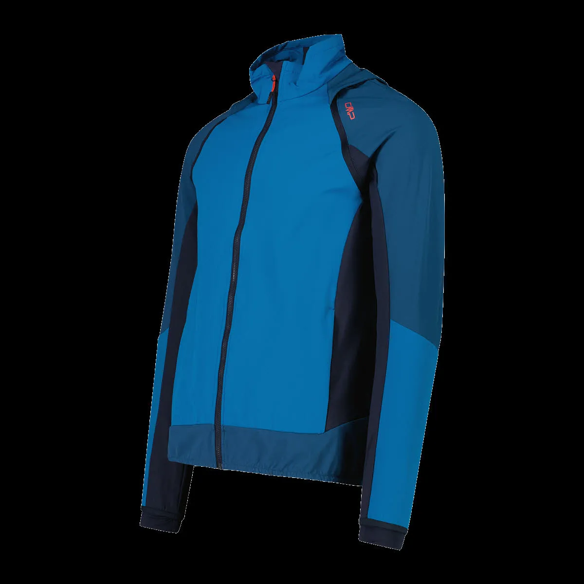 CMP Hybridjacke Softshelljacke Weste Herren blau