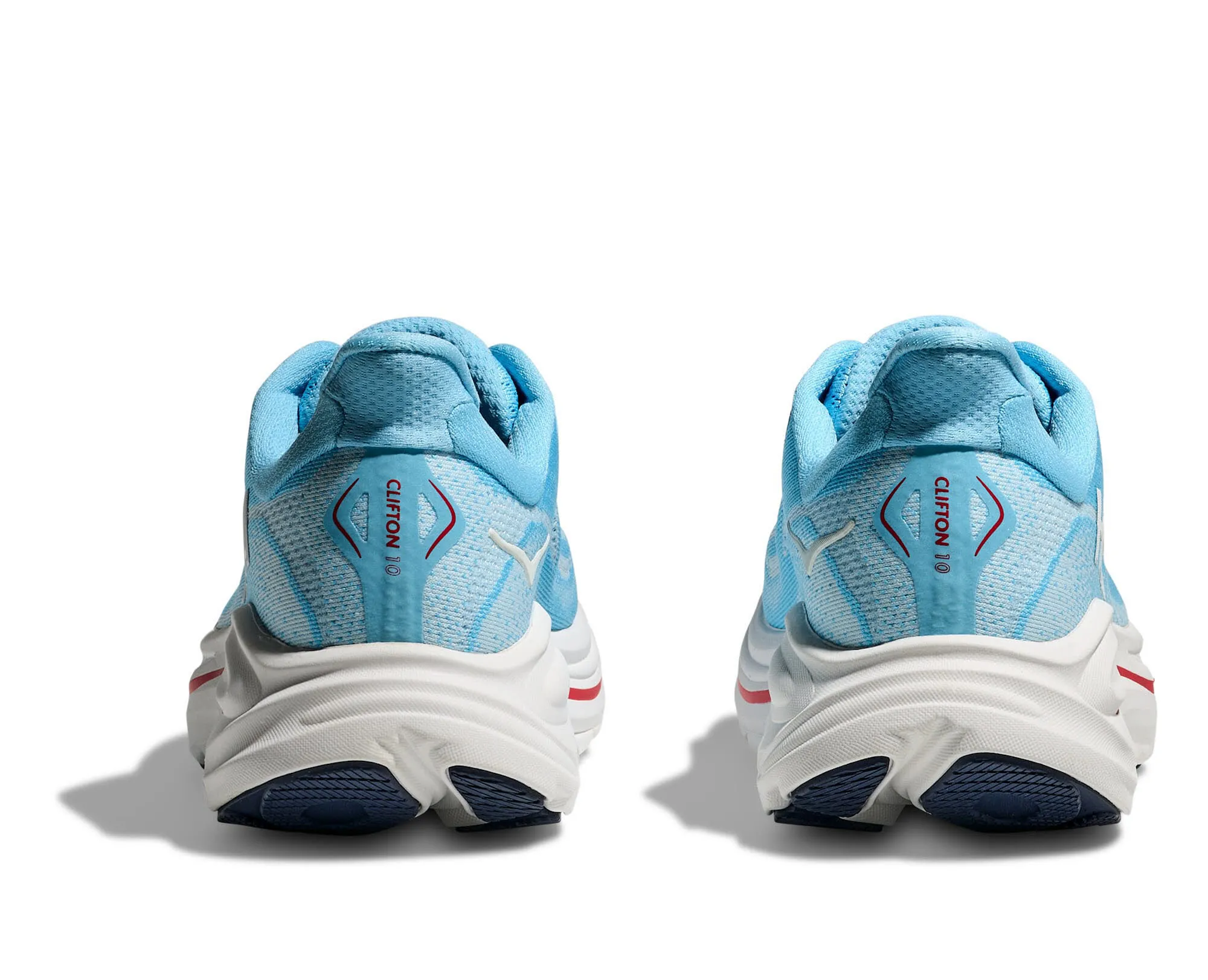 Hoka Clifton 10 Damen Laufschuhe Joggingschuhe blau/weiß