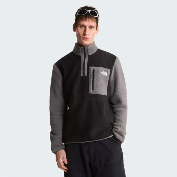THE NORTH FACE HE YUMIORI 1/4 ZIP Herren Fleecepulli schwarz