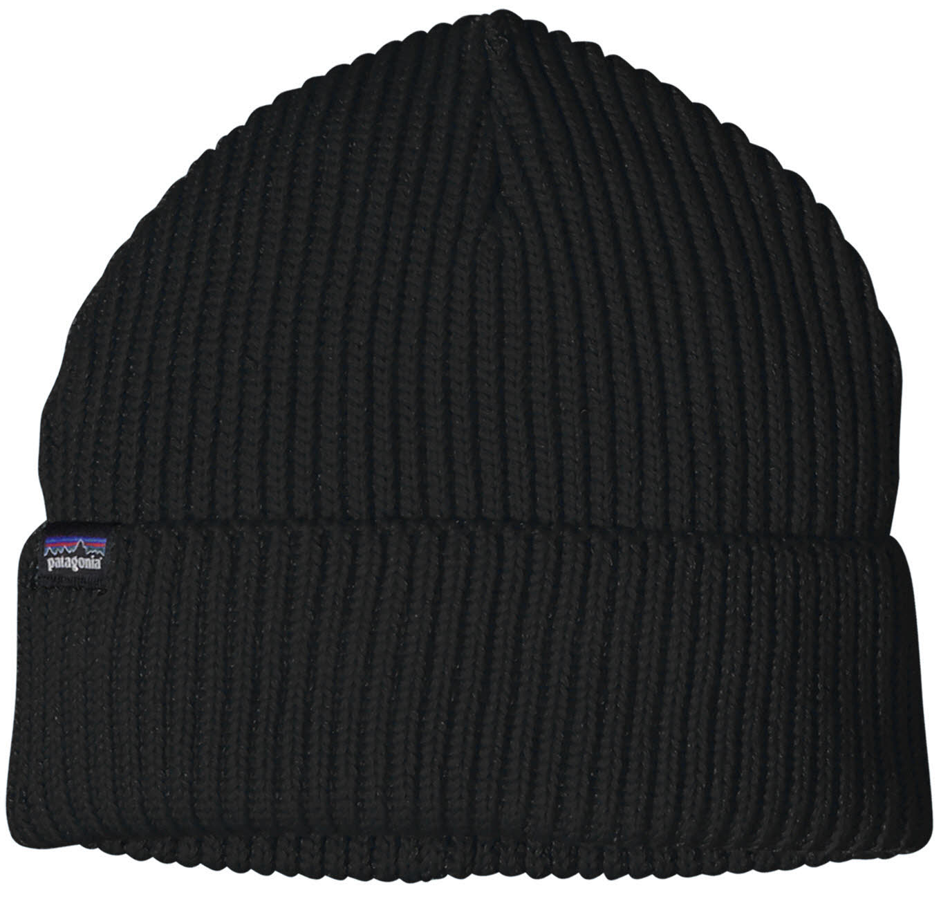 Patagonia Fisherman's Rolled Beanie Herren Mütze schwarz