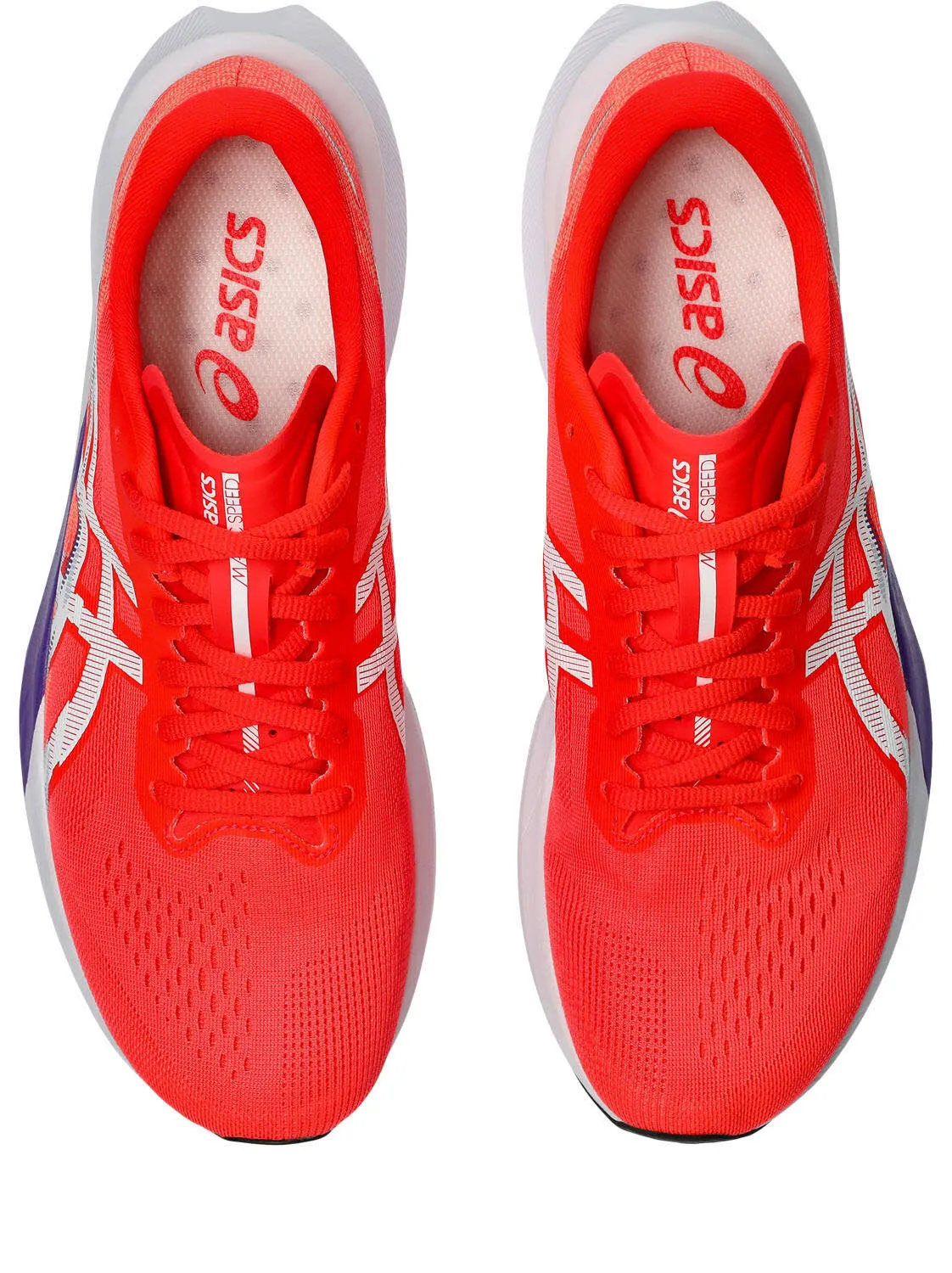 Asics MAGIC SPEED 4 Herren Laufschuhe Joggingschuhe flash red/white
