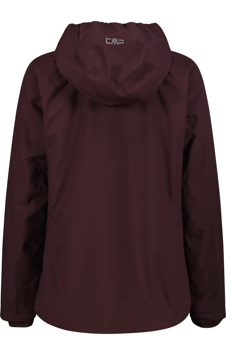 CMP WOMAN JACKET FIX HOOD Damen Winterjacke Kapuzenjacke black berry