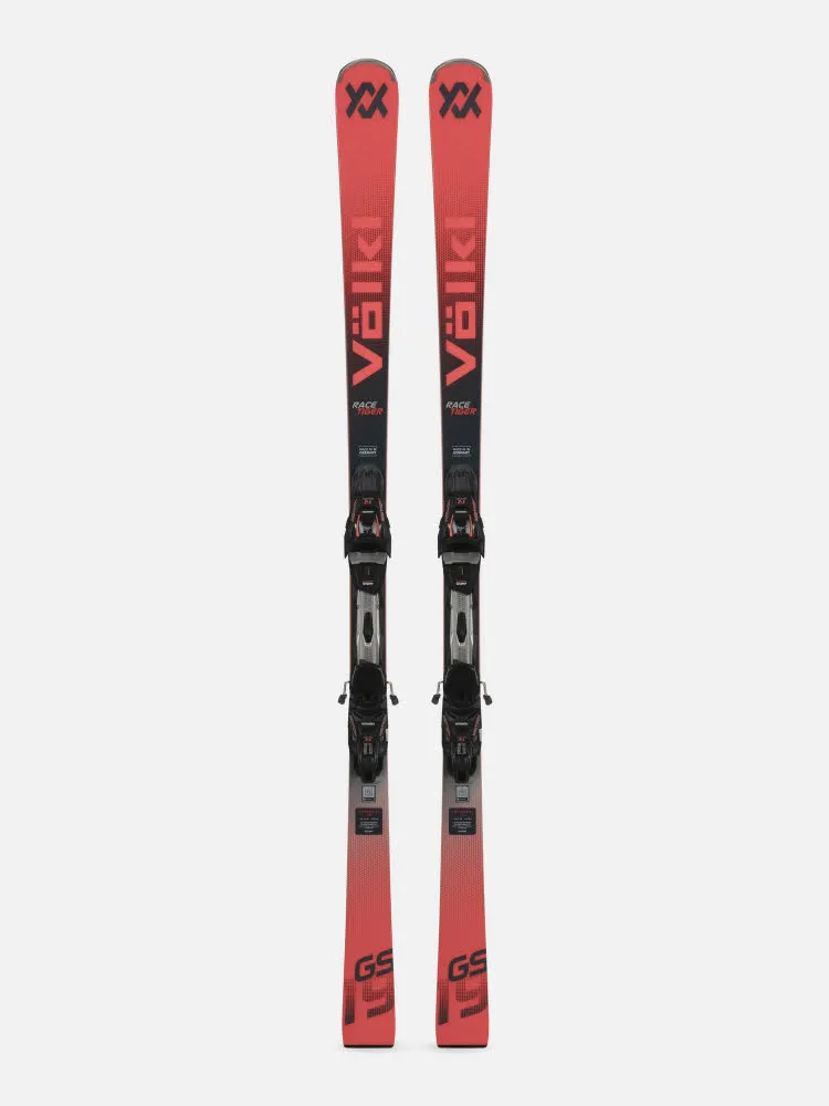 Völkl RACETIGER GS + RMOT-T 12 Racecarver Ski Fortgeschrittene 25/26 rot