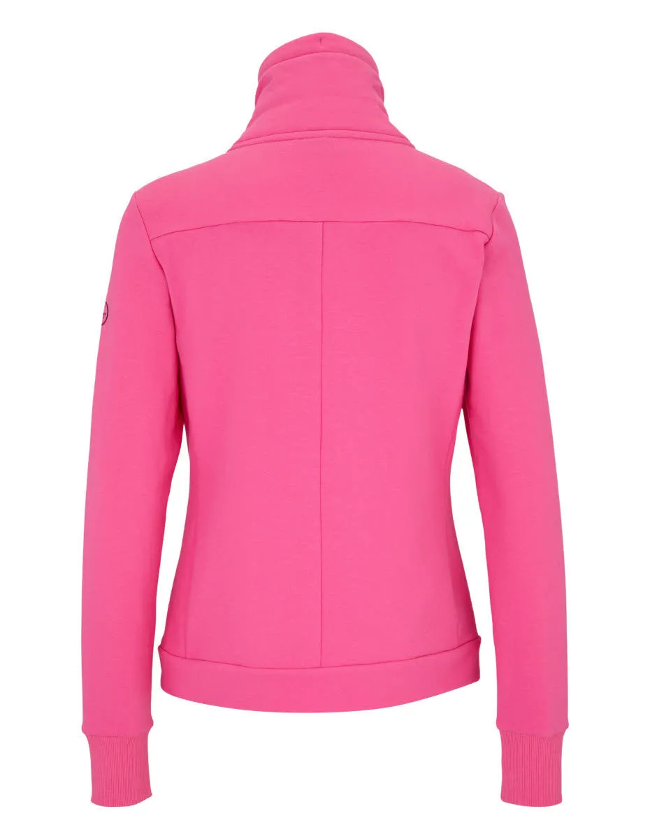 Venice Beach CARON Damen Sweatjacke Zip-Jacke pink