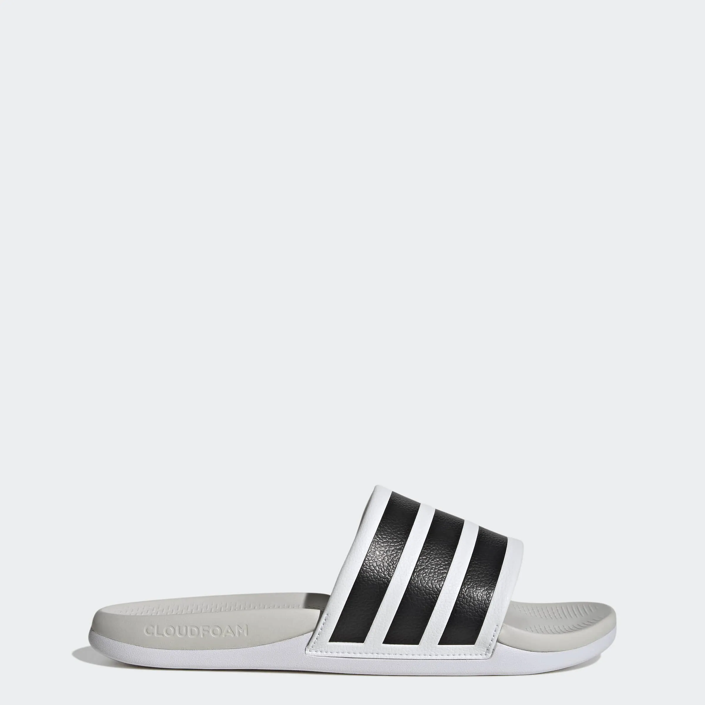 adidas ADILETTE COMFORT 2.0 Unisex Badelatschen weiß/schwarz