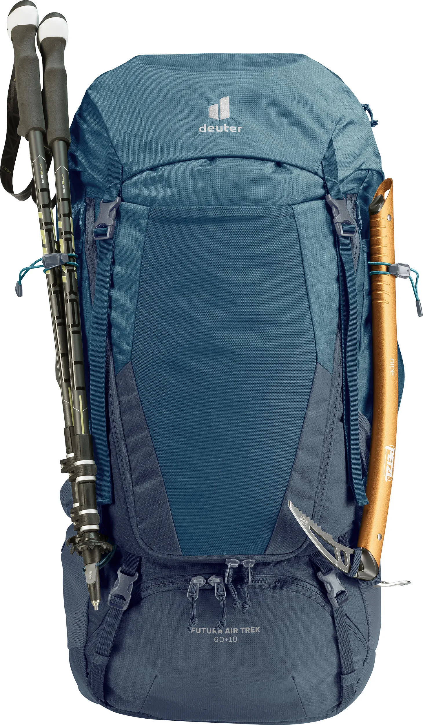 Deuter Futura Air Trek 60+10 Rucksack Trekkingrucksack grau