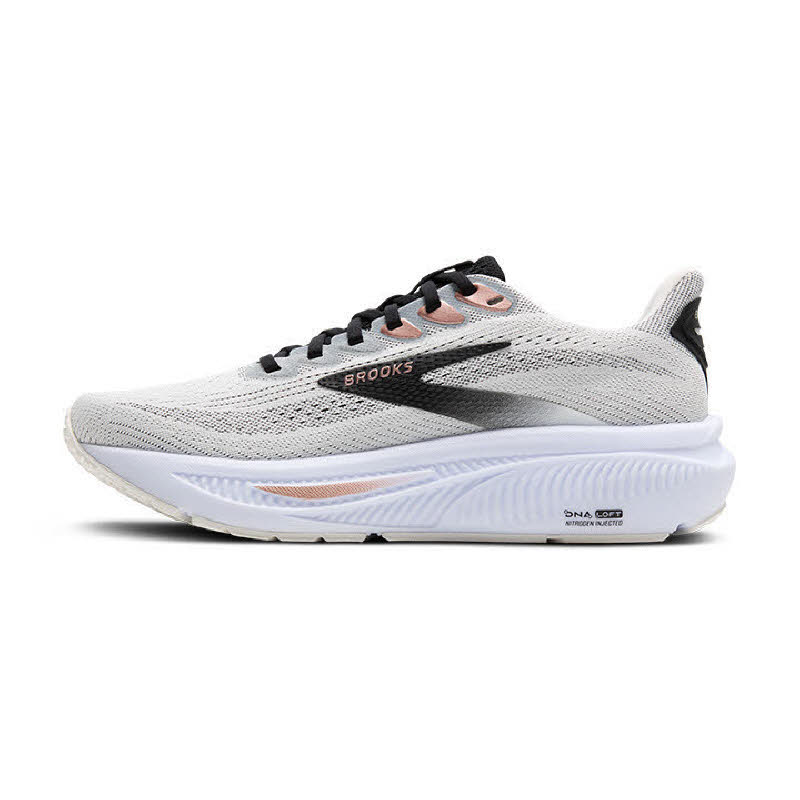 Brooks Ghost 17 Damen Laufschuhe Joggingschuhe white/black/rose gold