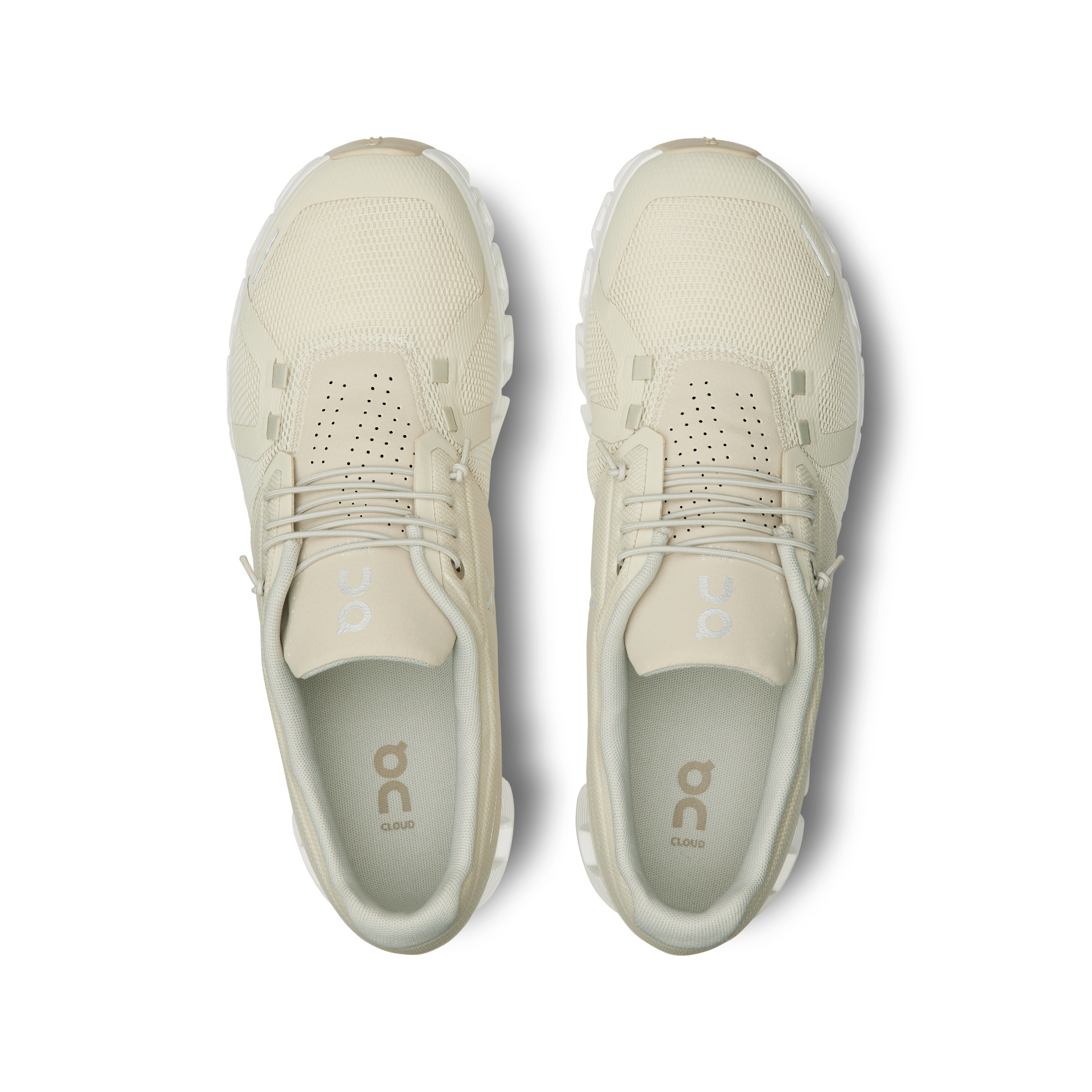 ON CLOUD 5 Herren Sneaker Freizeitschuhe beige