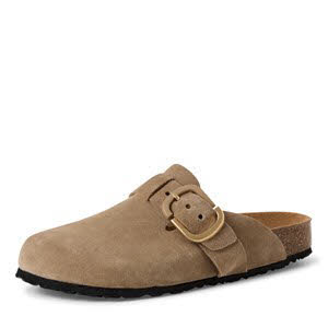 Tamaris Pantolette Leder beige Damen