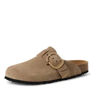 Tamaris Pantolette Leder beige Damen